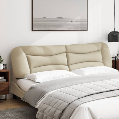 Cuscino Testiera Hvar Crema 200 cm in Tessuto | homemem39