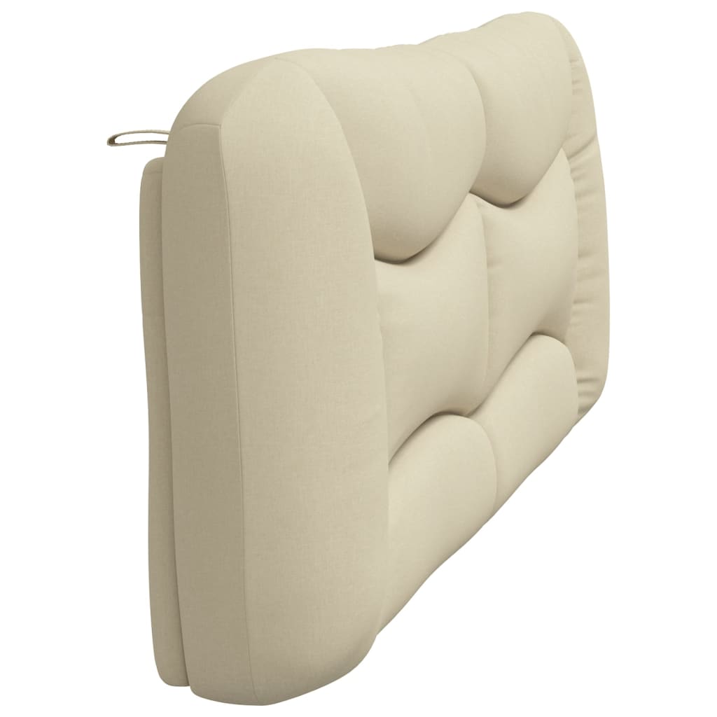 Cuscino Testiera Hvar Crema 200 cm in Tessuto | homemem39