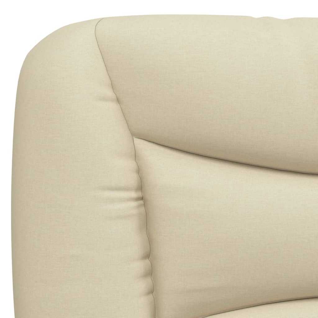 Cuscino Testiera Hvar Crema 200 cm in Tessuto | homemem39