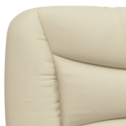 Cuscino Testiera Hvar Crema 200 cm in Tessuto | homemem39