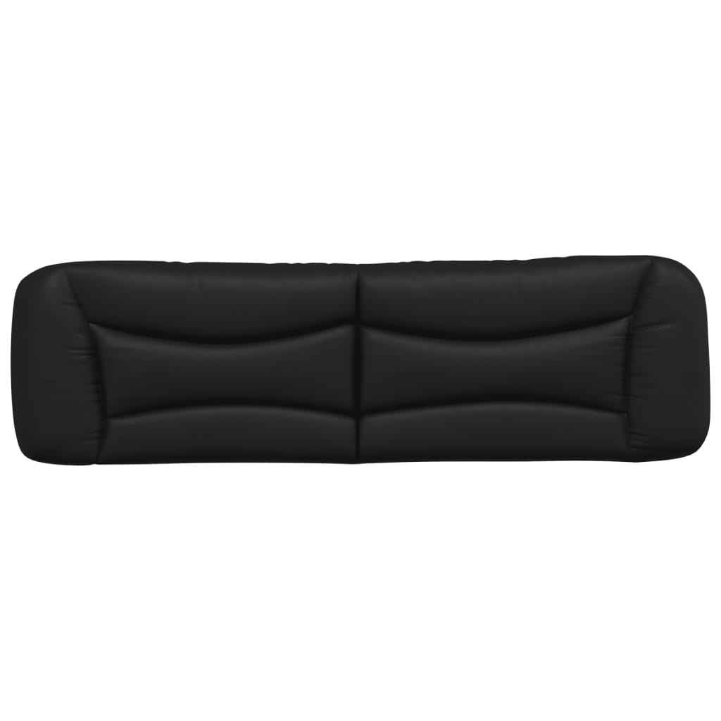 Cuscino testiera Nero 180 cm in Similpelle | homemem39