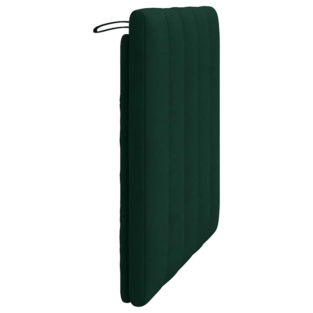 Cuscino Testiera Hanko Verde Scuro 80 cm in Velluto | homemem39