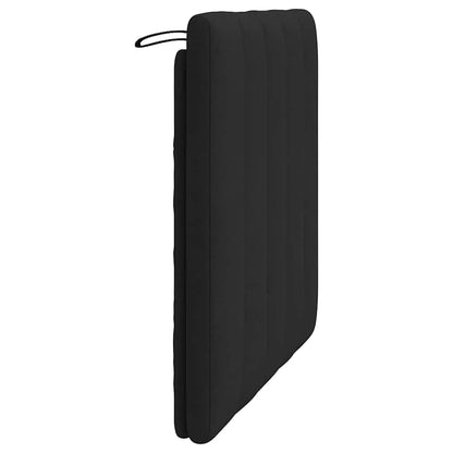 Cuscino Testiera Hanko Nero 90 cm in Velluto | homemem39