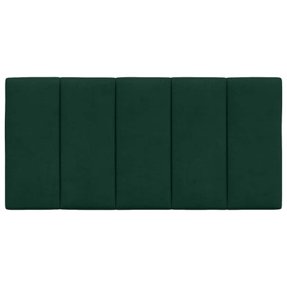 Cuscino Testiera Hanko Verde Scuro 100 cm in Velluto