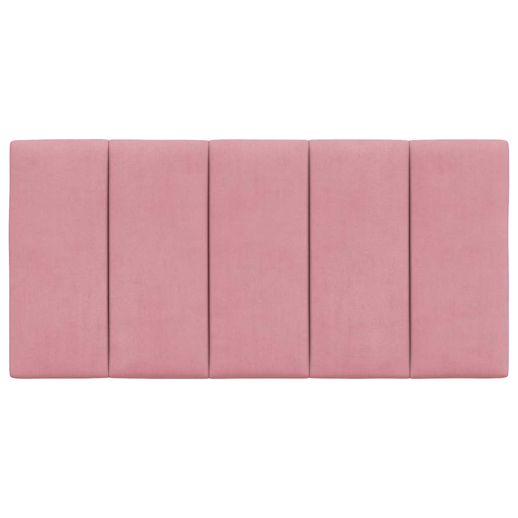 Cuscino Testiera Hanko Rosa 100 cm in Velluto | homemem39