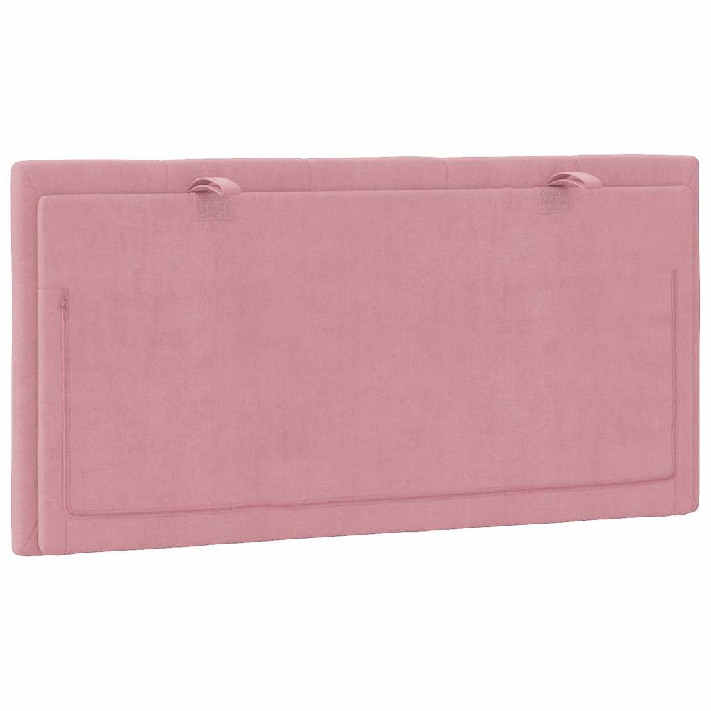 Cuscino Testiera Hanko Rosa 100 cm in Velluto | homemem39