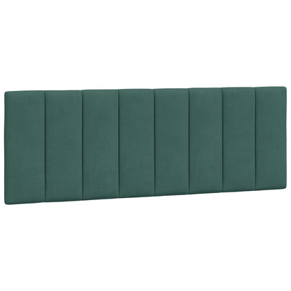 Cuscino Testiera Verde Scuro 120 cm in Velluto - homemem39