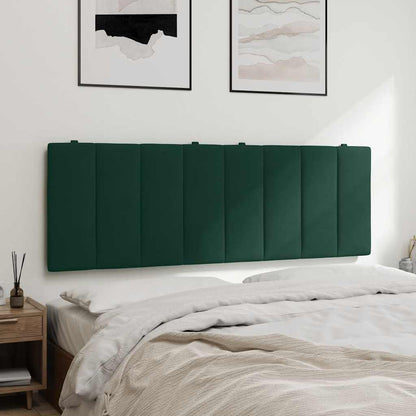 Cuscino Testiera Hanko Verde Scuro 120 cm in Velluto | homemem39