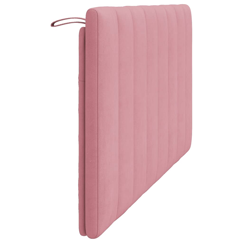 Cuscino Testiera Rosa 160 cm in Velluto - homemem39