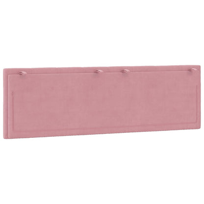 Cuscino Testiera Rosa 160 cm in Velluto - homemem39