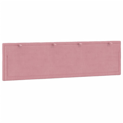 Cuscino Testiera Rosa 180 cm in Velluto - homemem39