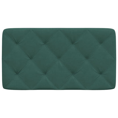 Cuscino Testiera Verde Scuro 80 cm in Velluto - homemem39