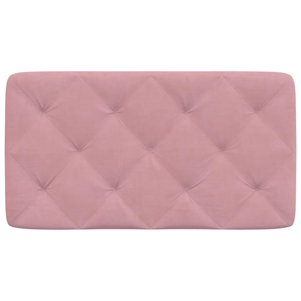 Cuscino Testiera Rosa 80 cm in Velluto