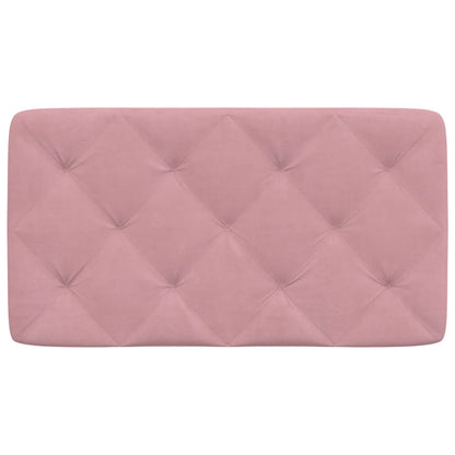 Cuscino Testiera Rosa 80 cm in Velluto - homemem39