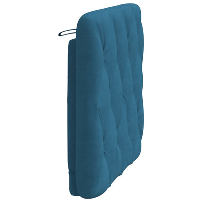 Cuscino Testiera Blu 90 cm in Velluto - homemem39