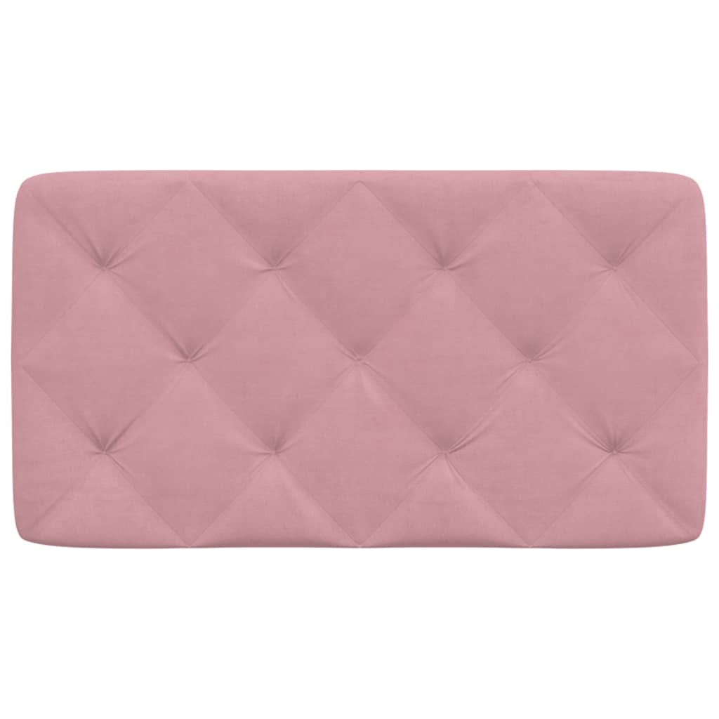 Cuscino Testiera Rosa 90 cm in Velluto - homemem39