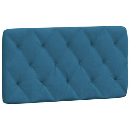 Cuscino Testiera Blu 100 cm in Velluto - homemem39