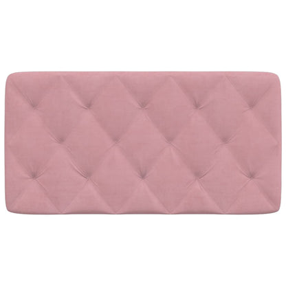 Cuscino Testiera Rosa 100 cm in Velluto - homemem39