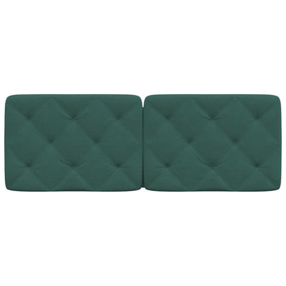 Cuscino Testiera Verde Scuro 120 cm in Velluto - homemem39