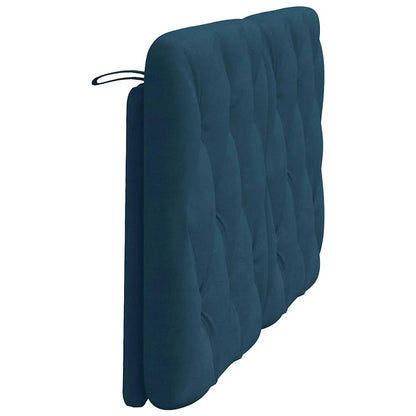 Cuscino Testiera Blu 140 cm in Velluto | homemem39