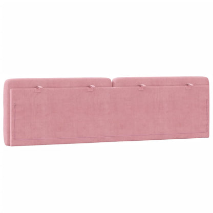 Cuscino Testiera Rosa 180 cm in Velluto - homemem39