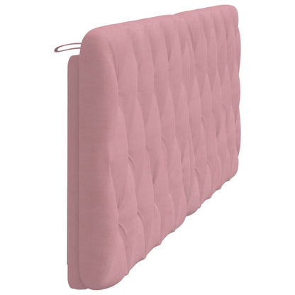 Cuscino Testiera Rosa 200 cm in Velluto - homemem39