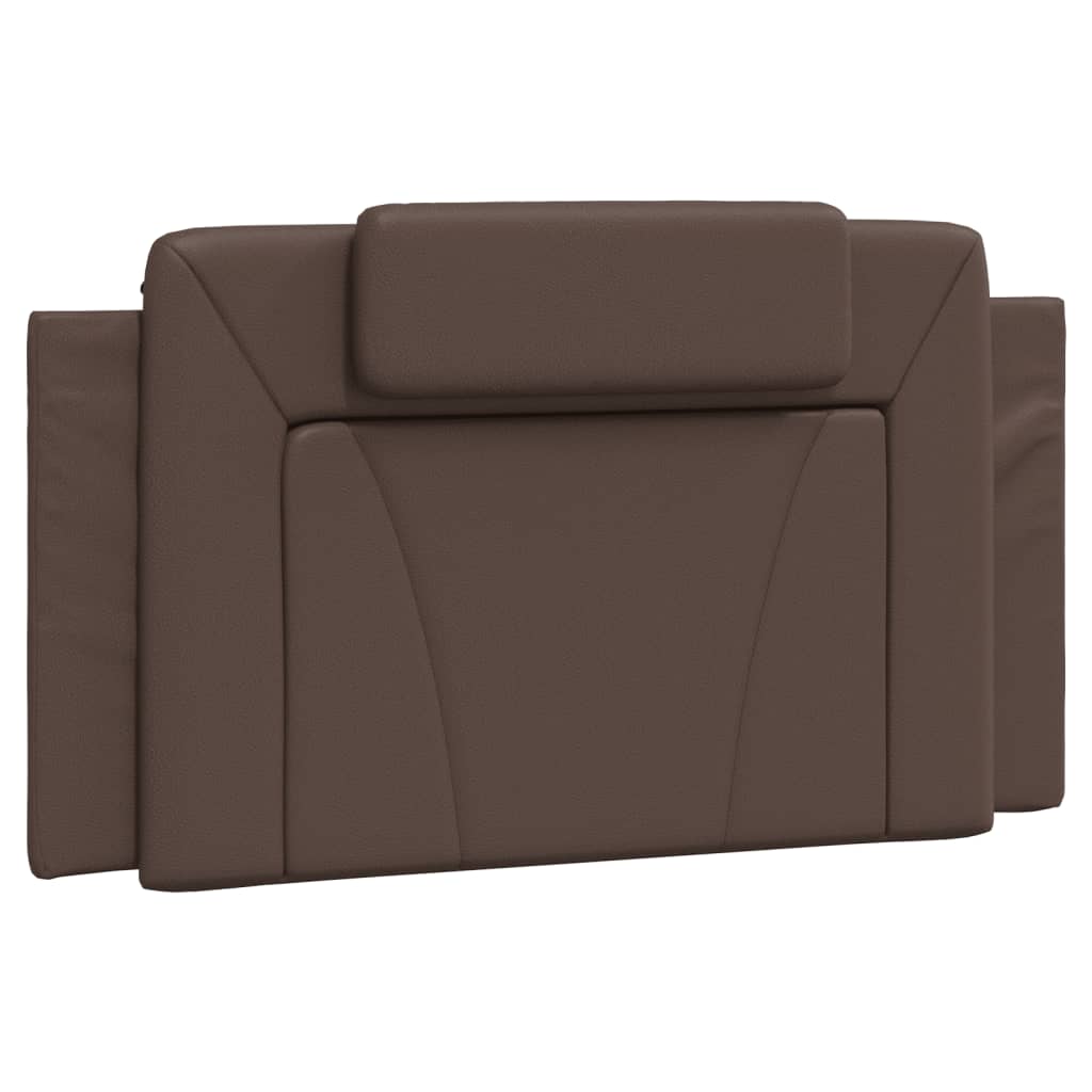 Cuscino Testiera Viana Marrone 100 cm in Similpelle | homemem39