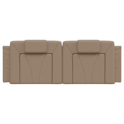 Cuscino Testiera Cappuccino 140 cm in Similpelle - homemem39