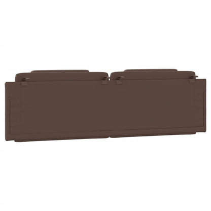 Cuscino Testiera Viana Marrone 180 cm in Similpelle | homemem39