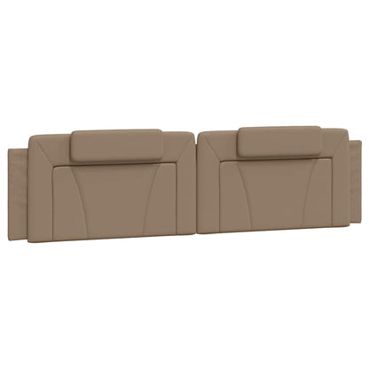 Cuscino Testiera Viana Cappuccino 200 cm in Similpelle | homemem39