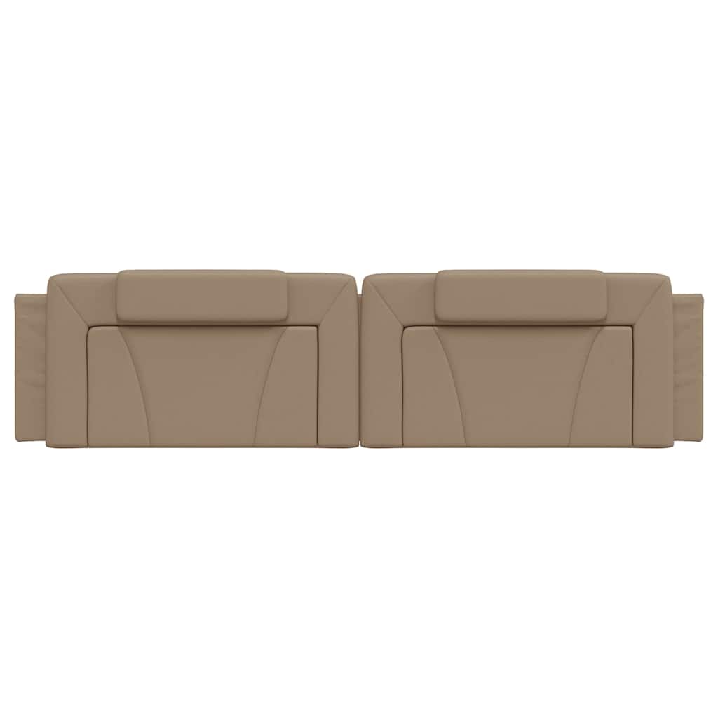Cuscino Testiera Viana Cappuccino 200 cm in Similpelle | homemem39