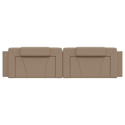 Cuscino Testiera Viana Cappuccino 200 cm in Similpelle | homemem39