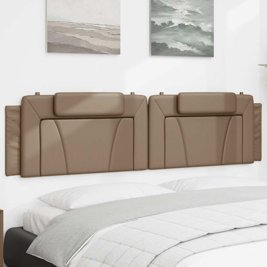 Cuscino Testiera Viana Cappuccino 200 cm in Similpelle | homemem39