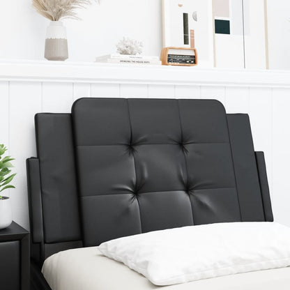 Cuscino Testiera Zadar Nero 80 cm in Similpelle | homemem39