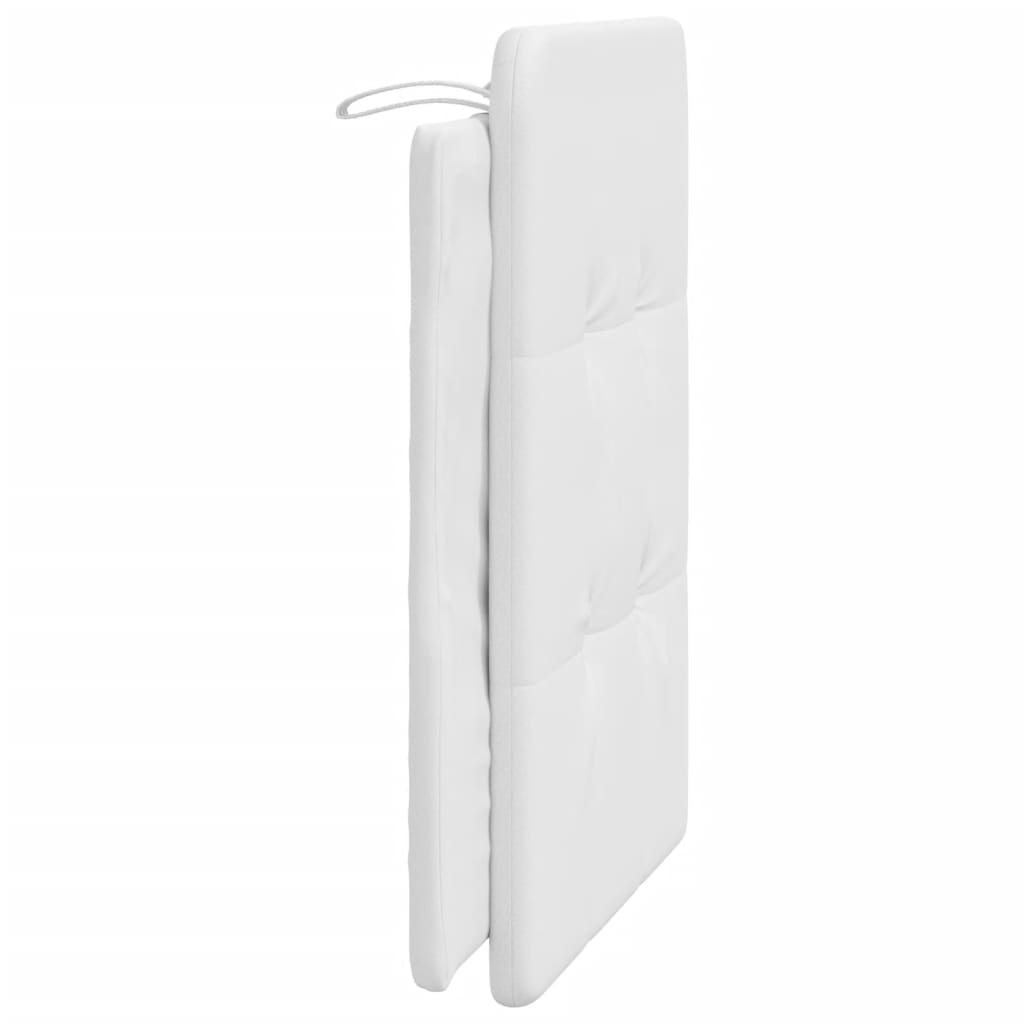 Cuscino Testiera Zadar Bianco 80 cm in Similpelle | homemem39