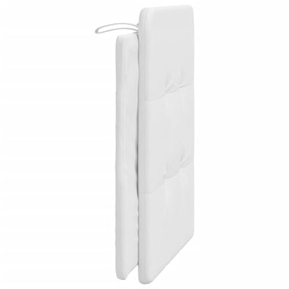 Cuscino Testiera Zadar Bianco 80 cm in Similpelle | homemem39