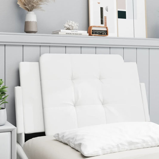 Cuscino Testiera Zadar Bianco 80 cm in Similpelle | homemem39
