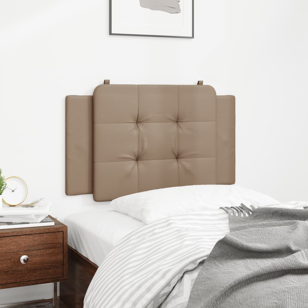 Cuscino Testiera Zadar Cappuccino 80 cm in Similpelle | homemem39