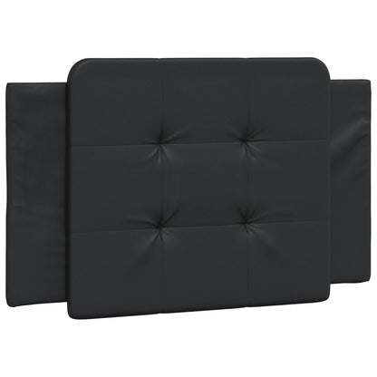 Cuscino Testiera Zadar Nero 90 cm in Similpelle | homemem39