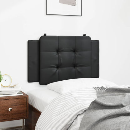 Cuscino Testiera Zadar Nero 90 cm in Similpelle | homemem39