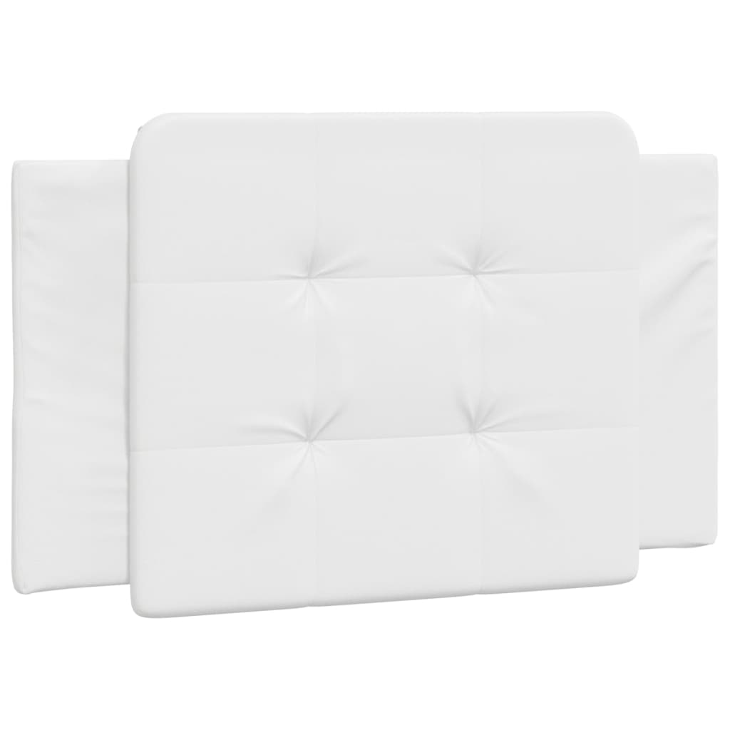 Cuscino Testiera Zadar Bianco 90 cm in Similpelle | homemem39