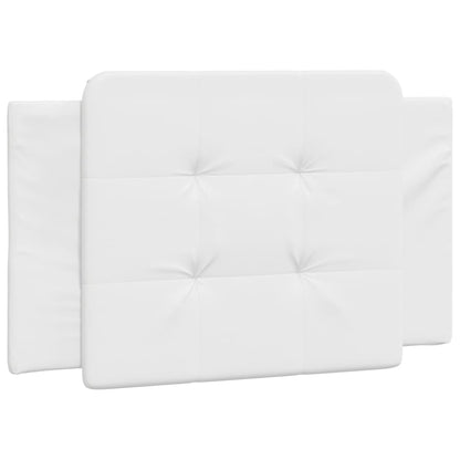 Cuscino Testiera Bianco 90 cm in Similpelle - homemem39