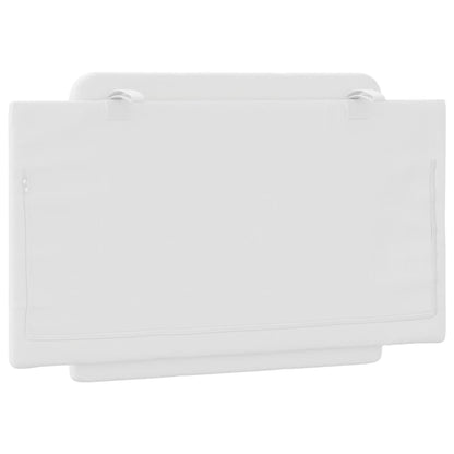 Cuscino Testiera Zadar Bianco 90 cm in Similpelle | homemem39