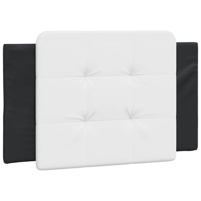 Cuscino Testiera Zadar Nero e Bianco 90 cm in Similpelle