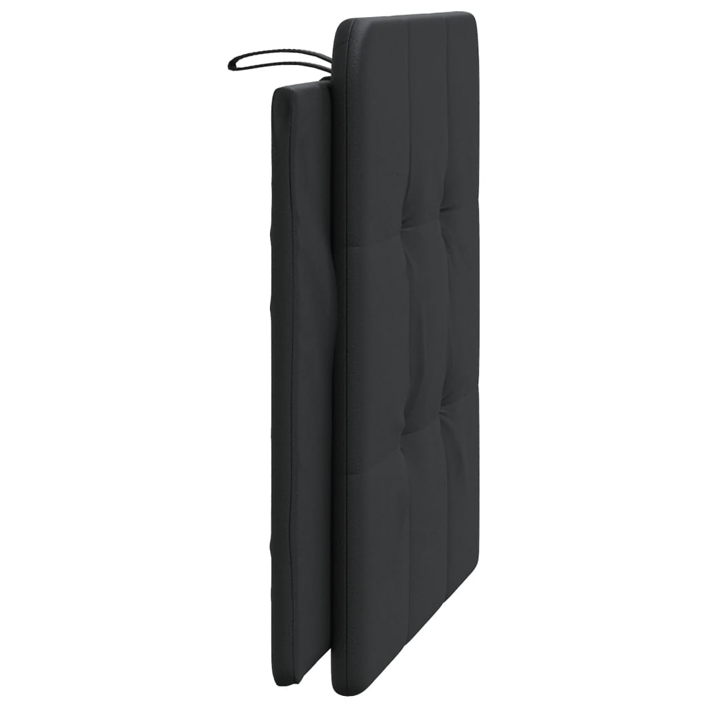 Cuscino Testiera Zadar Nero 100 cm in Similpelle | homemem39