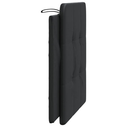Cuscino Testiera Zadar Nero 100 cm in Similpelle | homemem39