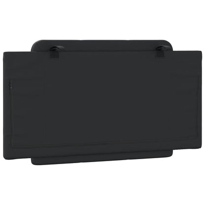 Cuscino Testiera Zadar Nero 100 cm in Similpelle | homemem39