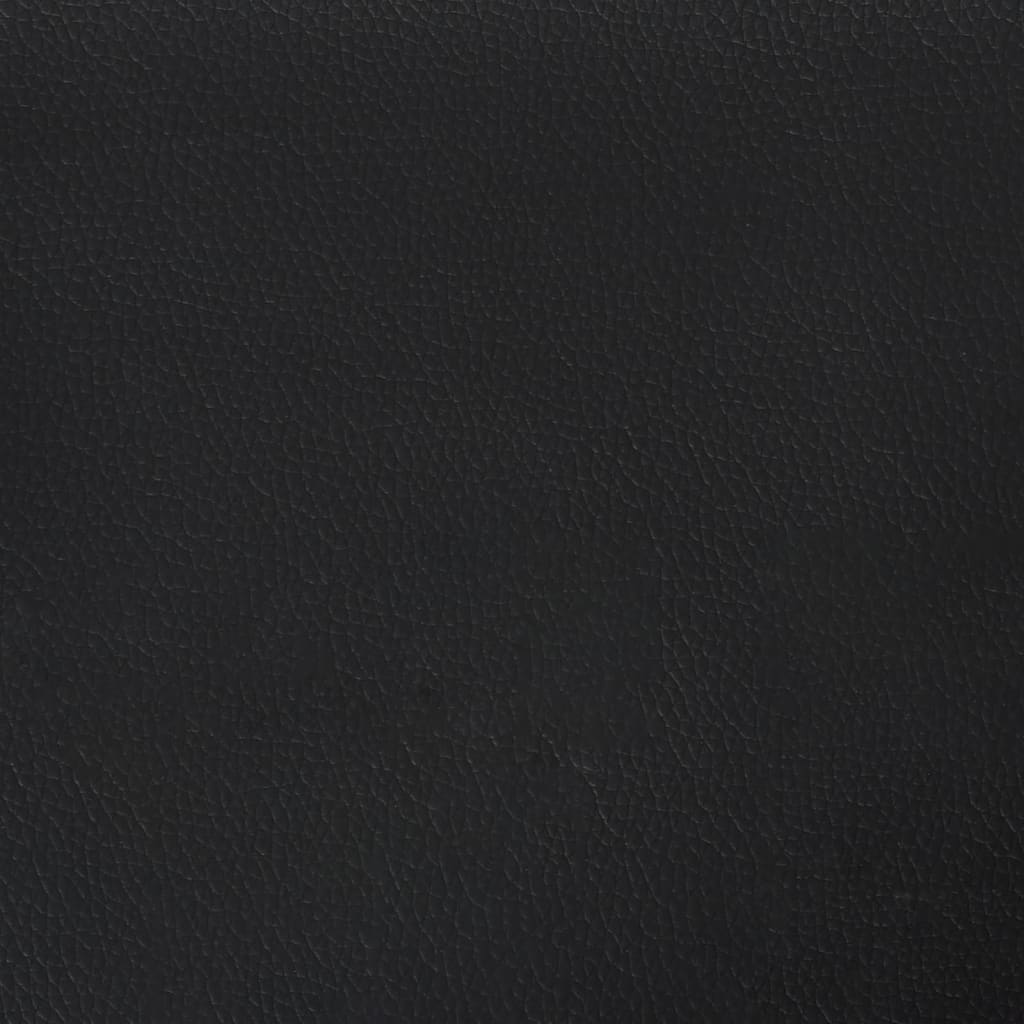 Cuscino Testiera Zadar Nero 100 cm in Similpelle | homemem39