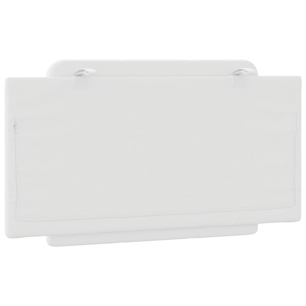 Cuscino Testiera Zadar Bianco 100 cm in Similpelle | homemem39