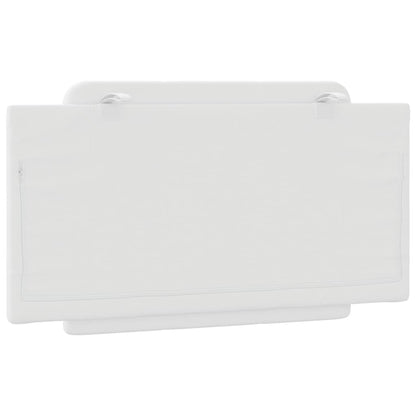 Cuscino Testiera Bianco 100 cm in Similpelle - homemem39